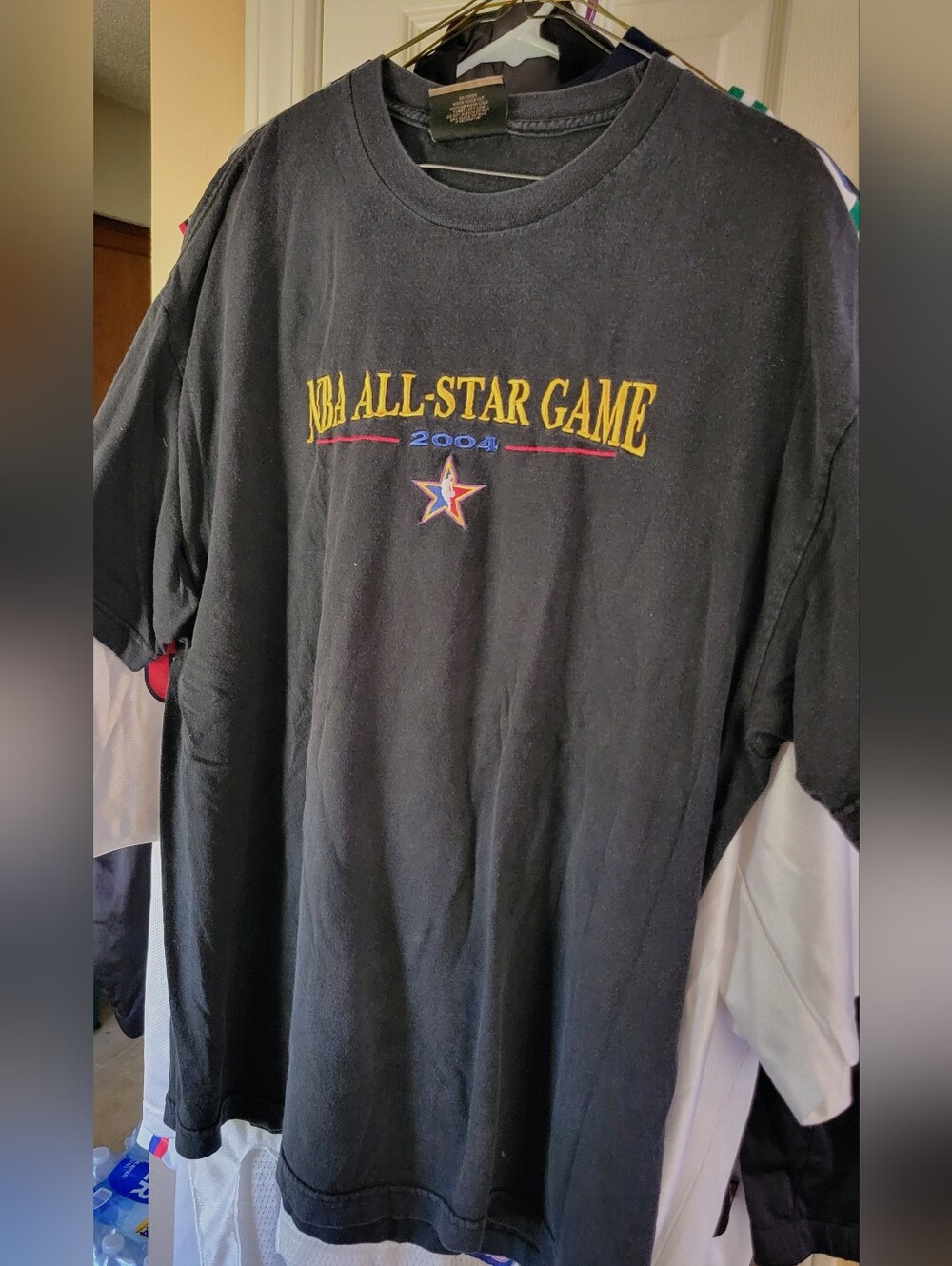 NBA All-Star Game 2004 Black Graphic T-Shirt